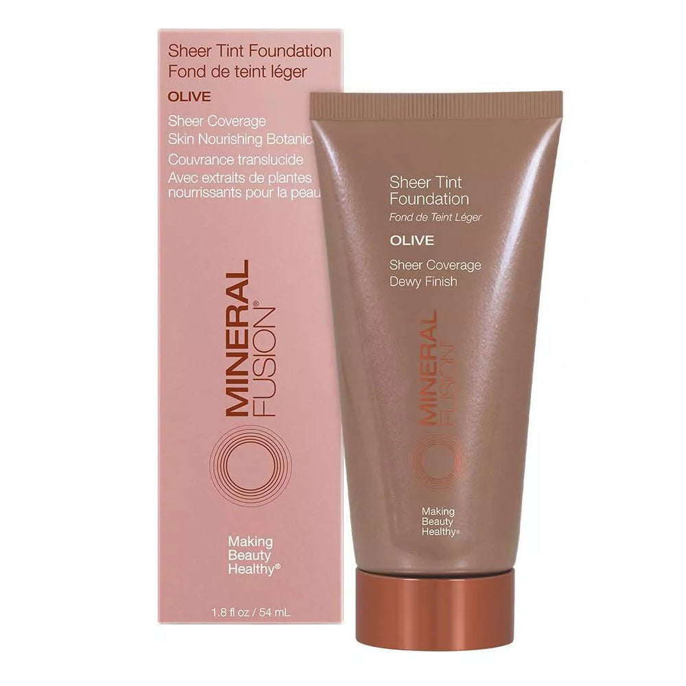 Mineral Fusion Sheer Tint Foundation, Olive, 1.8 Oz